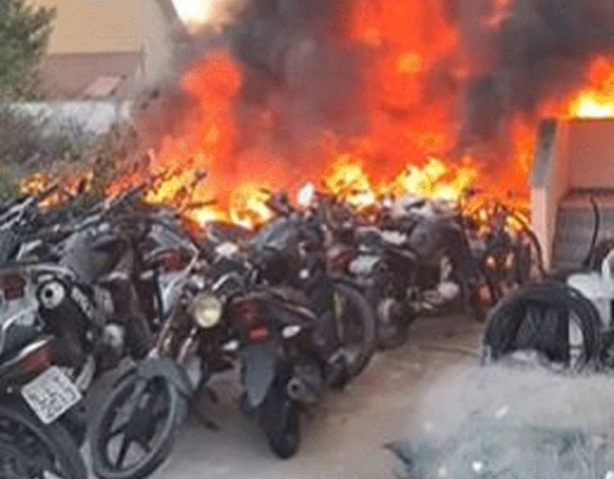 Investigação apura se traficantes causaram incêndio em delegacia de Saquarema