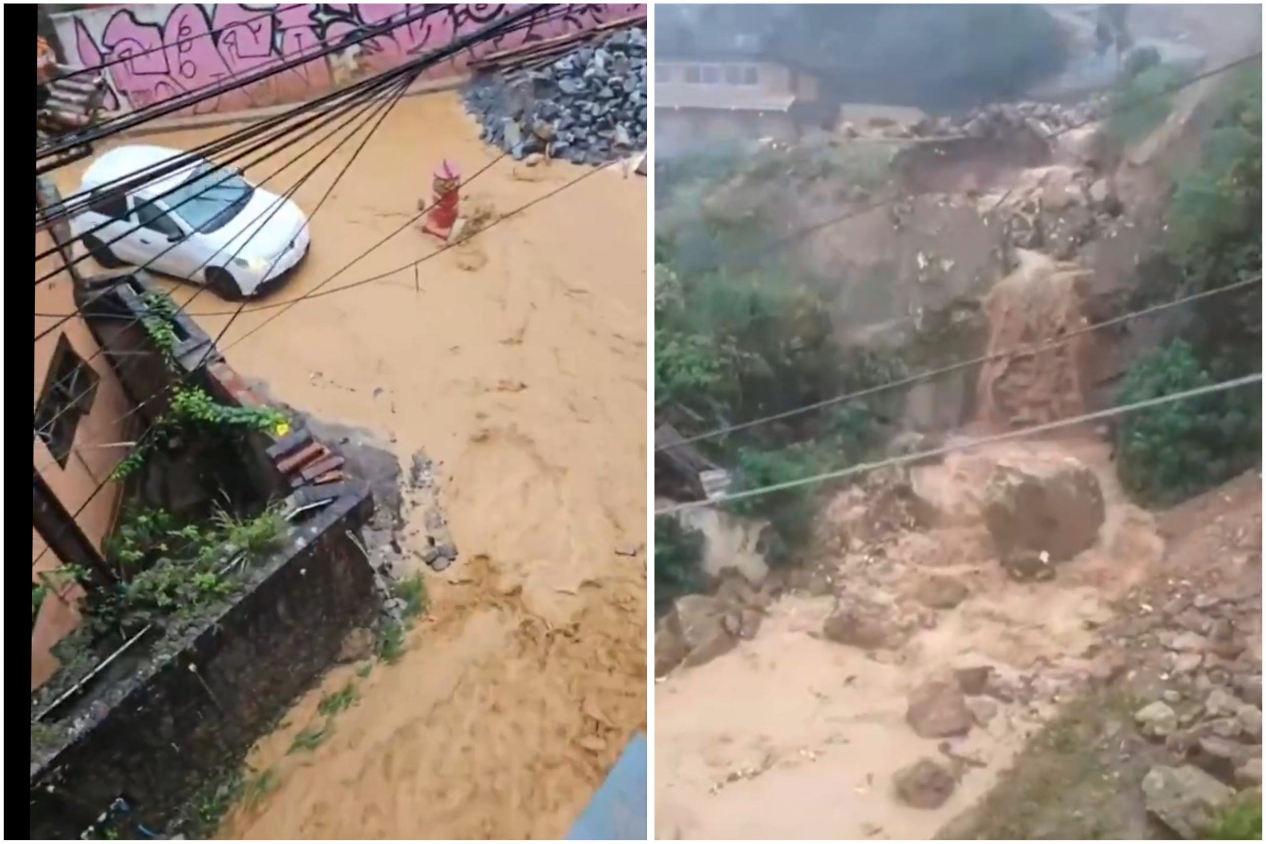 Chuvas no Rio: sirenes são acionadas em Petrópolis; BR-040 chegou a ser fechada