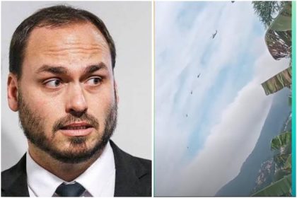 O vereador Carlos Bolsonaro (PL) é desmentido pela Marinha e pelo prefeito de Niterói, Rodrigo Neves: não aconteceram os ataques a helicópteros militares no bairro do Caramujo