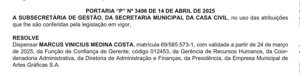 Quem tem padrinho (s) não perde o lugar quentinho na Prefeitura do Rio 62 WhatsApp Image 2025 04 16 at 17.00.33