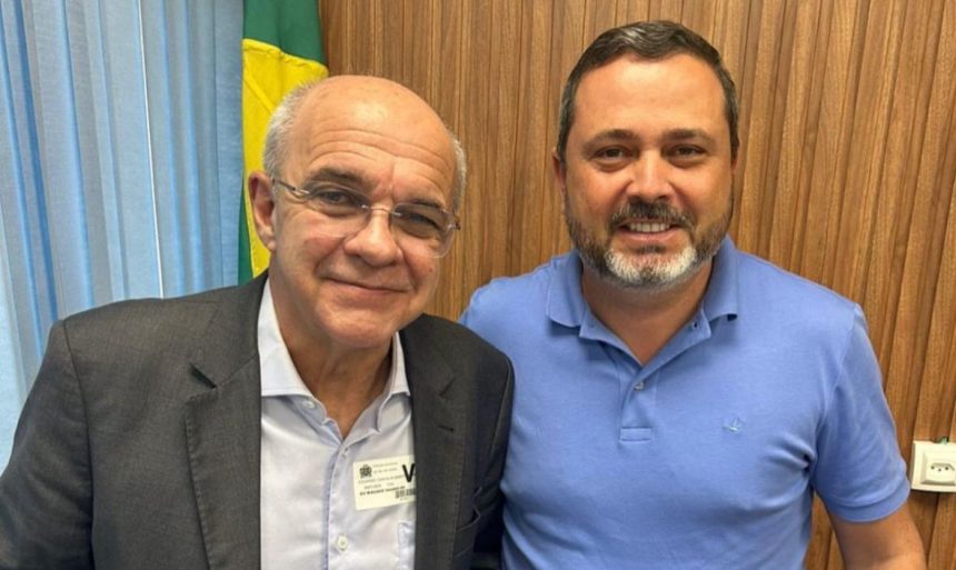 O deputado federal Eduardo Bandeira de Mello e o vereador Wagner Tavares: tensão no PSB com a Medalha Pedro Ernesto concedida ao presidente do Flamento, Luiz Eduardo Baptista, o Bap