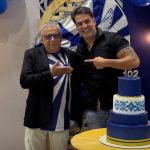 Dr. Leo (de óculos), candidato a presidente, e André da Martinelli, o vice, lançam nesta quarta-feira (30) a chapa Supera Portela