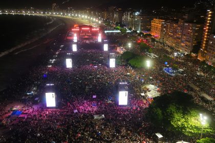 Rio movimenta quase R$ 1 bilhão com megashows e acende alerta em especialistas
