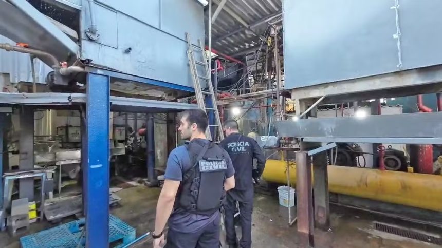 Policial da Core é morto durante operação contra venda de gelo contaminado