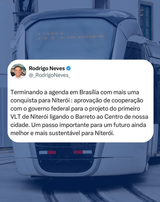 VLT em Niterói: prefeito anuncia parceria com o governo federal para iniciar o projeto 62 Captura de tela 2025 05 23 083622