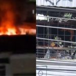 Fábrica é destruída por incêndio no Rio Comprido; prejuízo passa de R$ 1 milhão