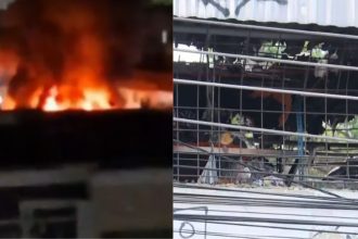 Fábrica é destruída por incêndio no Rio Comprido; prejuízo passa de R$ 1 milhão