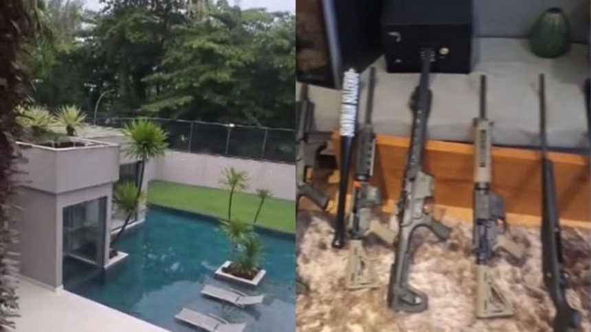 Polícia descobre arsenal do Comando Vermelho no condomínio Novo Leblon, na Barra