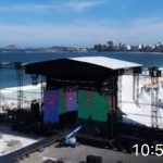 Palco do show de Lady Gaga: Ministério Público identificou a falta de medidas de acessibilidade e notifica organizadores para resolverem o problema em dois dias