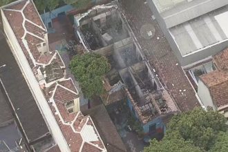 Incêndio atinge escola municipal na Tijuca