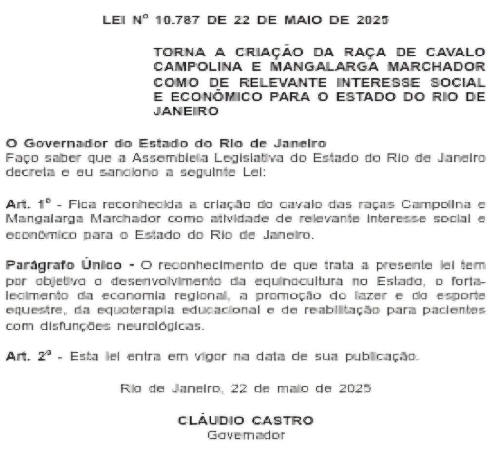 Agora é oficial: criação de cavalos campolina e mangalarga se torna atividade relevante no Rio 62 Imagem do WhatsApp de 2025 05 23 as 08.27.55 4a394729