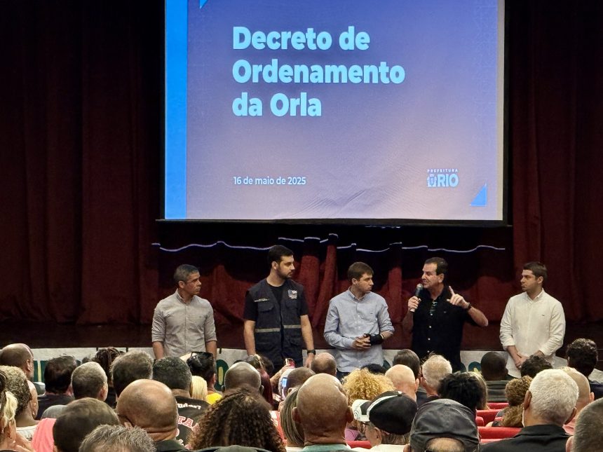 Prefeitura estabelece novas regras de ordenamento para a orla do Rio