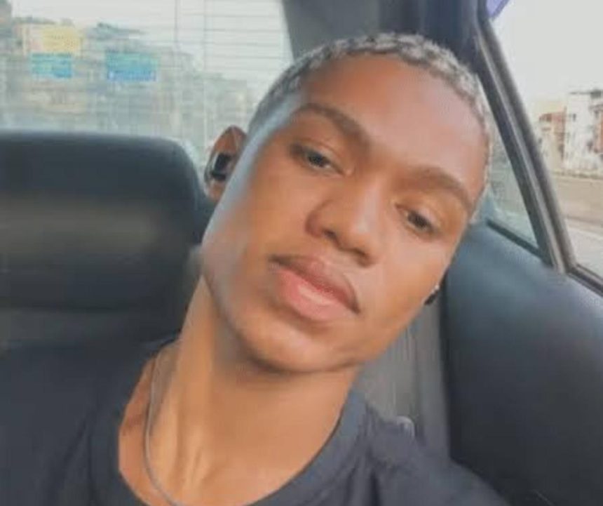 O bailarino Gabriel dos Santos Vieira, de 17 anos, é atingido por cinco tiros e morre quando estava indo para o trabalho