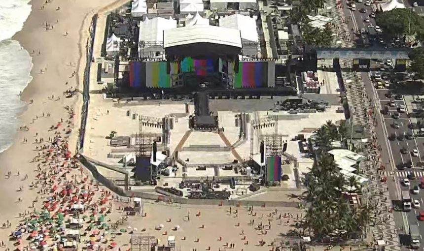 Comissão da Alerj fiscaliza acessibilidade para show de Lady Gaga em Copacabana