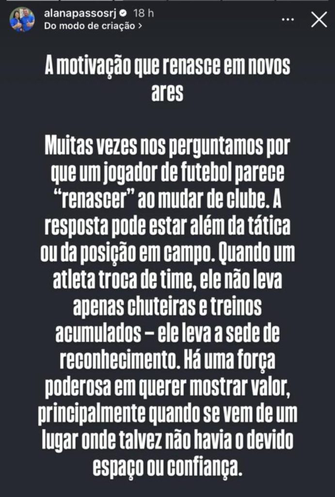 Alerta de treta: Alana Passos posta mensagens reclamando 'reconhecimento' e irrita o PL 63 WhatsApp Image 2025 05 02 at 15.24.41 1