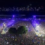 Multidão em Copacabana para o show de Lady Gaga: operação conjunta da Polícia Civil e do Ministério da Justiça frustra ataque a bomba