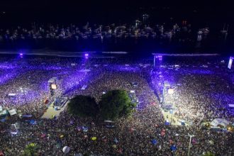 Multidão em Copacabana para o show de Lady Gaga: operação conjunta da Polícia Civil e do Ministério da Justiça frustra ataque a bomba