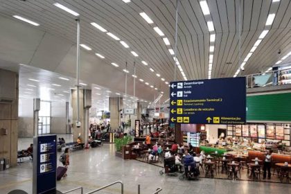 Só pelo Aeroporto do Galeão desembarcaram cerca de 40 mil turistas de voos internacionais; mas o número pode ter chegado a 65 mil, que teriam deixado R$ 153 milhões na cidade