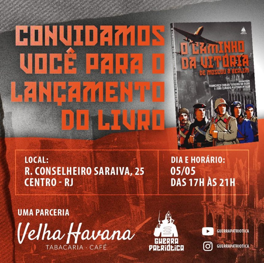 Livro sobre a vitória soviética contra a Alemanha nazista será lançado nesta segund