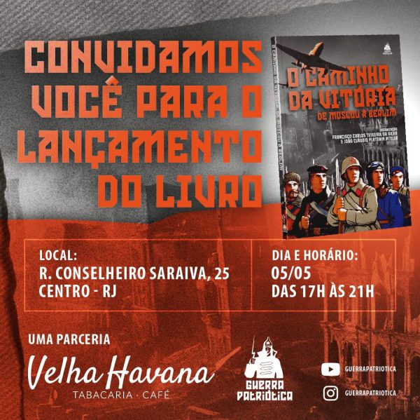 Livro sobre a vitória soviética contra a Alemanha nazista será lançado nesta segund