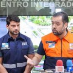 O governador Cláudio Castro e seu secretário de Meio Ambiente, Bernardo Rossi, que indicou para a presidência do Republicanos: interferência não foi vista com bons olhos por todo o partido
