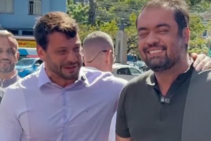 O secretário Bernardo Rossi e o governador Cláudio Castro levantaram voo para Nova York: só as viagens internacionais, o titular de Meio Ambiente gastou mais de R$ 300 mil em menos de um mês