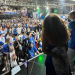 Demonstração de força no lançamento da candidatura de Júnior Escafura à presidência da Portela: escola dividida vê declarações de celebridades em apoio aos dois candidatos
