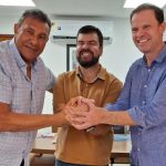 José Camilo Zito, Welberth Rezende e André Lazaroni: em Macaé, a dupla filia-se ao Cidadania