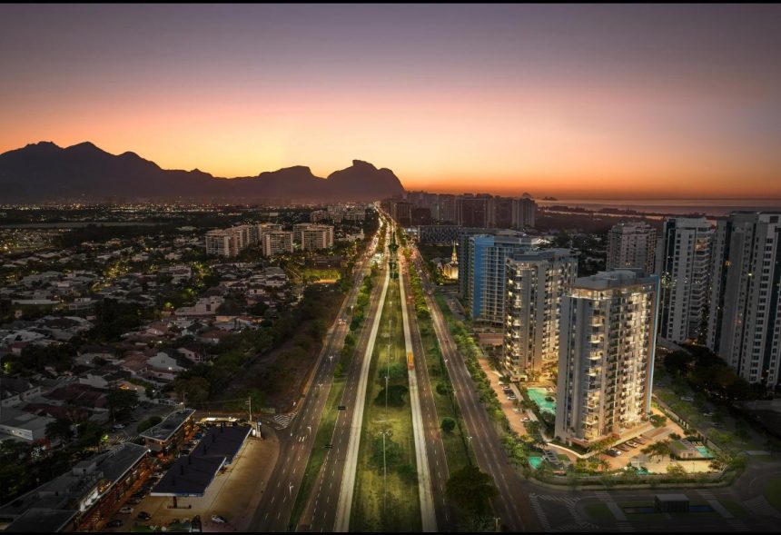 Fotomontagem do Epic Golf Residence: empreendimento de luxo na Barra já vendeu R$ 180 milhões, antes mesmo do lançamento oficial
