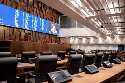 O plenário da Assembleia Legislativa: comissões estão a postos para sabatinar Thiago Pampolha e aprovar a indicação do vice-governador para o Tribunal de Contas do Estado