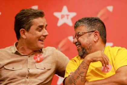 Fabiano Horta e Washington Quaquá, nos tempos de camaradagem: hoje os dois andam estremecidos