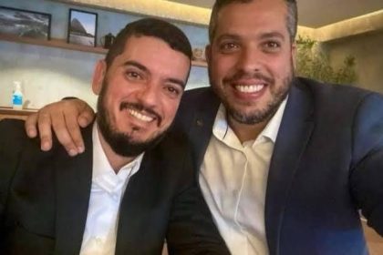 O presidente da Assembleia Legislativa, Rodrigo Bacellar, e o seu braço-direito, Rodrigo Amorim, que deve ser o novo líder do governo