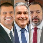 Douglas Ruas (PL), André Ceciliano (PT) e até Márcio Canella (União), os três pré-candidatos já postos no tabuleiro para o comando da Assembleia Legislativa