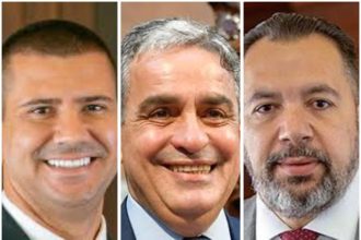 Douglas Ruas (PL), André Ceciliano (PT) e até Márcio Canella (União), os três pré-candidatos já postos no tabuleiro para o comando da Assembleia Legislativa