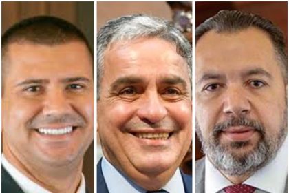 Douglas Ruas (PL), André Ceciliano (PT) e até Márcio Canella (União), os três pré-candidatos já postos no tabuleiro para o comando da Assembleia Legislativa