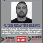 Disque Denúncia oferece R$ 5 mil por informações dos assassinos do policial da Core