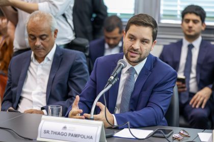 O vice-governador Thiago Pampolha, agora já praticamente um conselheiro do Tribunal de Contas do Estado, diz que sua indicação não fez parte de uma articulação política: "decisão de vida"