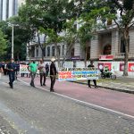 Guardas fazem novo protesto na Cinelândia contra Força de Segurança Municipal