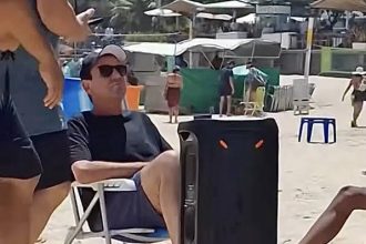 Eduardo Paes em combate à desordem nas praias: prefeito comentou, com os mais próximos, que a indicação de Thiago Pampolha ao TCE deu a partida na campanha eleitoral para 2026