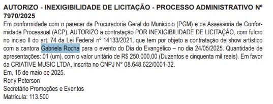 Maricá gasta R$ 420 mil, sem licitação, na contratação de cantoras gospel para o Dia do Evangélico 62 WhatsApp Image 2025 05 21 at 13.52.17 1