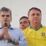Washington Reis e Jair Bolsonaro: o mandachuva do MDB no Rio estaria de olho no apoio do ex-presidente para a disputa por uma das vagas ao Senado