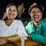 Eliane Cacique (à esquerda), com a secretária de Meio Ambiente e Clima da Prefeitura do Rio, Tainá de Paula: sub na pasta teve os direitos suspensos no PT por suspeita de fraude em filiações