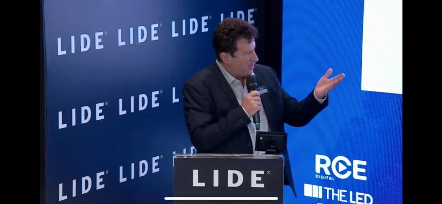 Cláudio Hermolin, presidente do Sinduscon-Rio, apresentou, no seminário Rio Summit, em São Paulo, dados sobre avanços do setor rumo à sustentabilidade