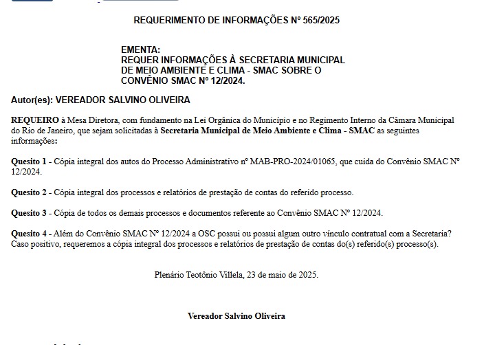 Fogo amigo no parquinho governista: vereador de Paes põe secretaria do PT na berlinda 62 WhatsApp Image 2025 05 28 at 11.10.28