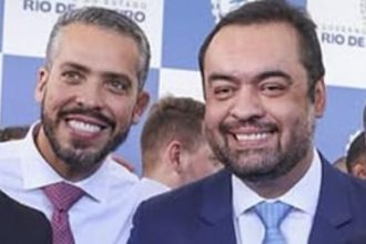 Cláudio Castro e Rodrigo Amorim: governador confirma que o deputado do União será o seu líder na Assembleia Legislativa: publicação da indicação será combinada com o presidente da casa, Rodrigo Bacellar