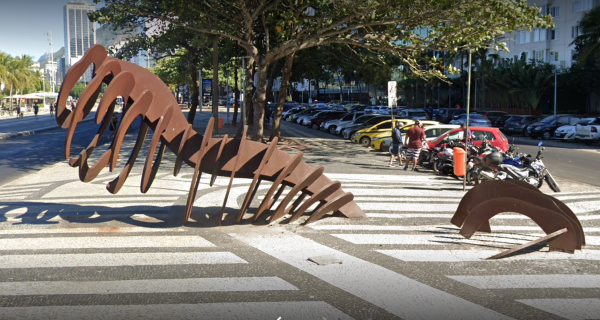 'Esculturas invisíveis': a cidade-galeria e a arte que passa despercebida 63 baleia