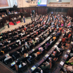 O Palácio Tiradentes, sede histórica da Assembleia Legislativa do Estado do Rio (Alerj), sediou nesta segunda-feira (05) o lançamento do Instituto Mulheres de Direita. Com o tema “A importância da liderança feminina na consolidação dos valores conservadores”, o evento contou com a participação da senadora Damares Alves (REP).
