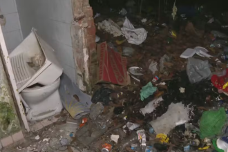 Depósito clandestino e insalubre é encontrado na antiga Casa de Saúde São Sebastião