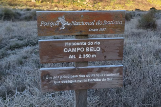 Parque de Itatiaia registra -9,4°C e bate recorde de frio no Brasil