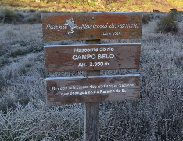 Parque de Itatiaia registra -9,4°C e bate recorde de frio no Brasil